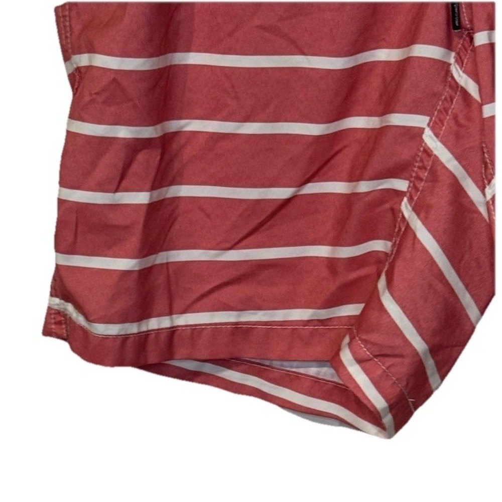 Maamgic Men's Trunk Shorts Swimwear Beach Striped Drawstring Pockets Medium - Picture 3 of 8